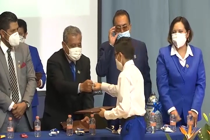 Se realizó la ceremonia de clausura del ciclo escolar 2022 de la Escuela Primaria Luis G. Salamanca