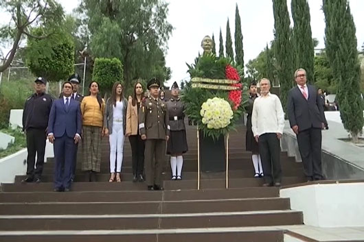 Conmemoran autoridades estatales el 112 aniversario del inicio de la Revolución Mexicana 