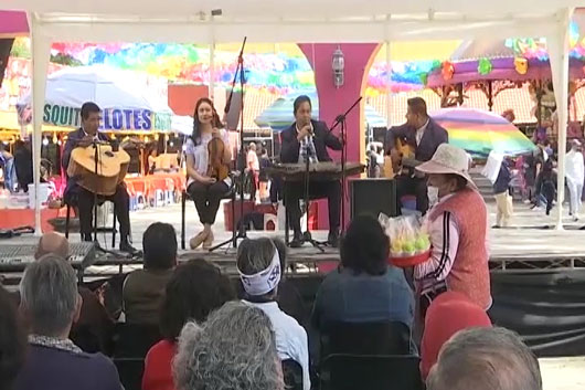 Se presentan la Agrupación “Salterios de Atltzayanca” en la Feria de Tlaxcala 2022 
