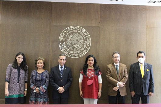 Firma TSJE convenio de colaboración con el Secretario Técnico del Sistema Anticorrupción de Tlaxcala