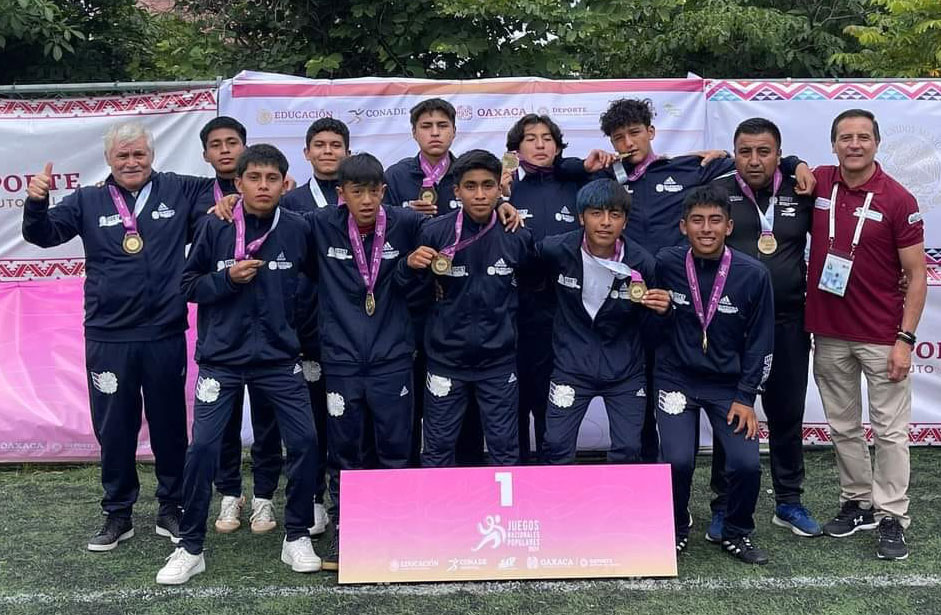 Hace historia el futbol en Juegos Nacionales Populares 