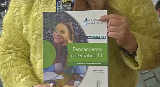 Presentó Cecyte -Emsad publicaciones educativas para EMS