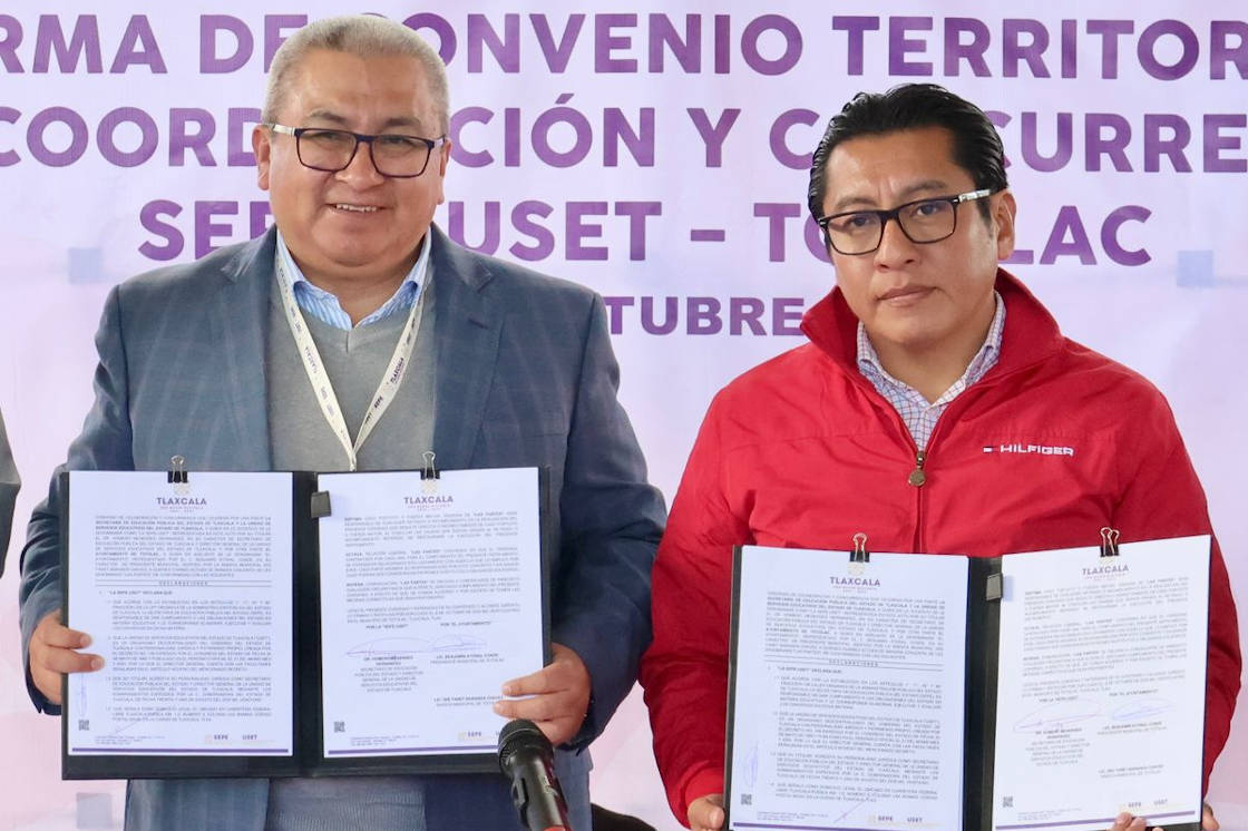 Inició SEPE-USET firma de convenios de coordinación con municipios en beneficio de la comunidad estudiantil