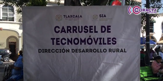 Llegó el Carrusel de Tecnomóviles al municipio de Zacatelco