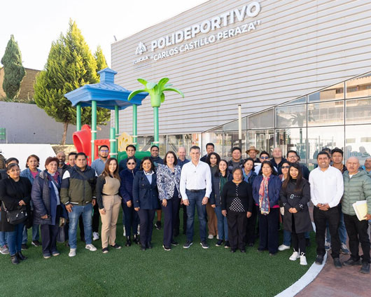 Reinauguraron Polideportivo “Carlos Castillo Peraza” de Tlaxcala capital