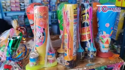 Aumentó la venta de pirotecnia por festividades de fin de año
