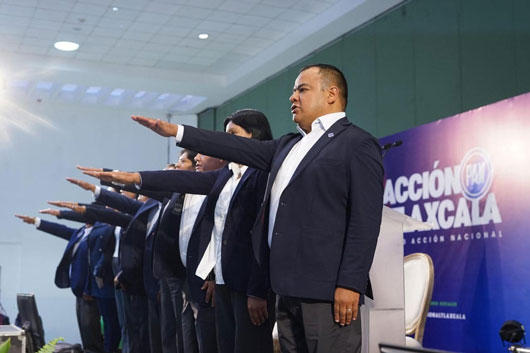 Tomó protesta Ángelo Gutiérrez Hernández como presidente del CDE del PAN Tlaxcala