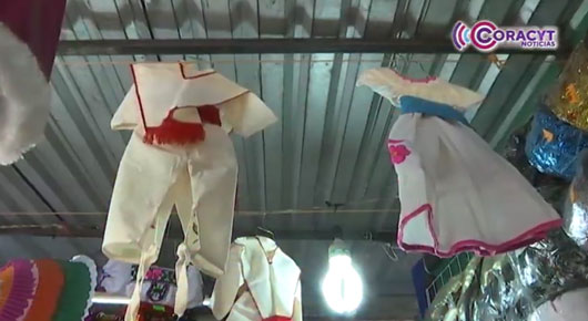 Disminuye uso de trajes típicos en infantes durante celebración de la Virgen de Guadalupe