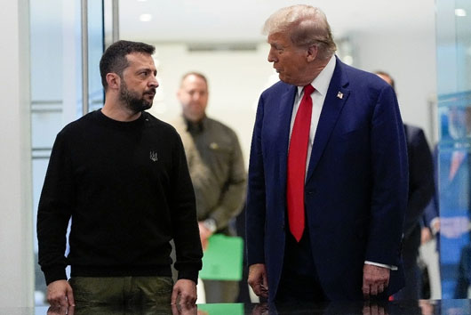 Promete Trump a Zelensky finalizar guerra en Ucrania si gana elecciones