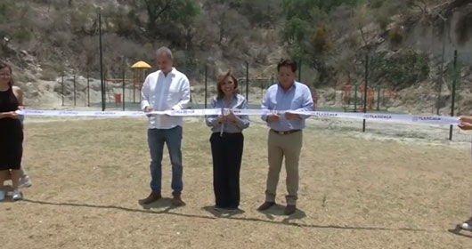 Con espacios recreativos, gobernadora Lorena Cuéllar fomenta el deporte 