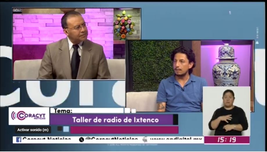 En entrevista, el director de Difusión Cultural de la SC, Rogelio III Paredes