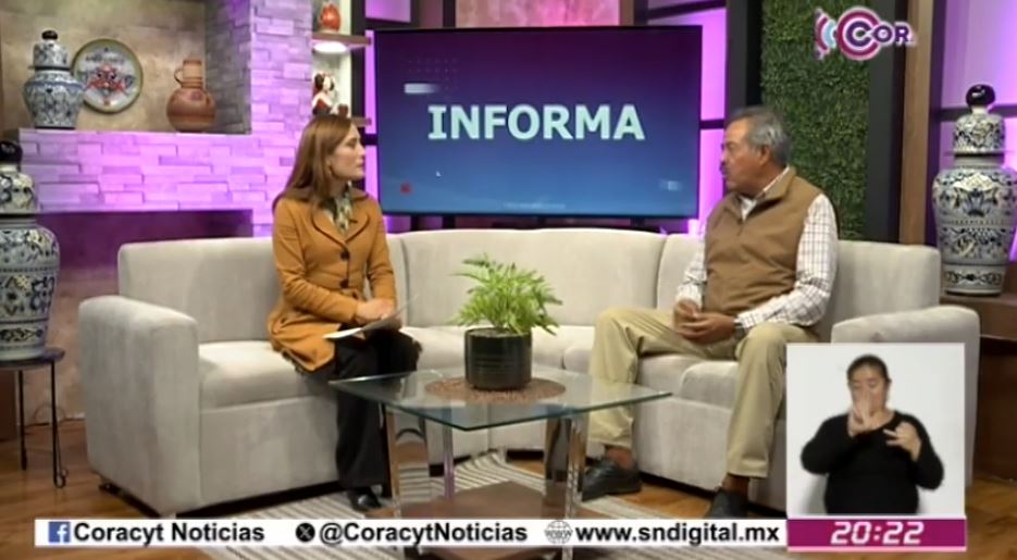 Esta noche en el estudio de Coracyt Noticias, el Coordinador del Centro Cultural de Hueyotlipan