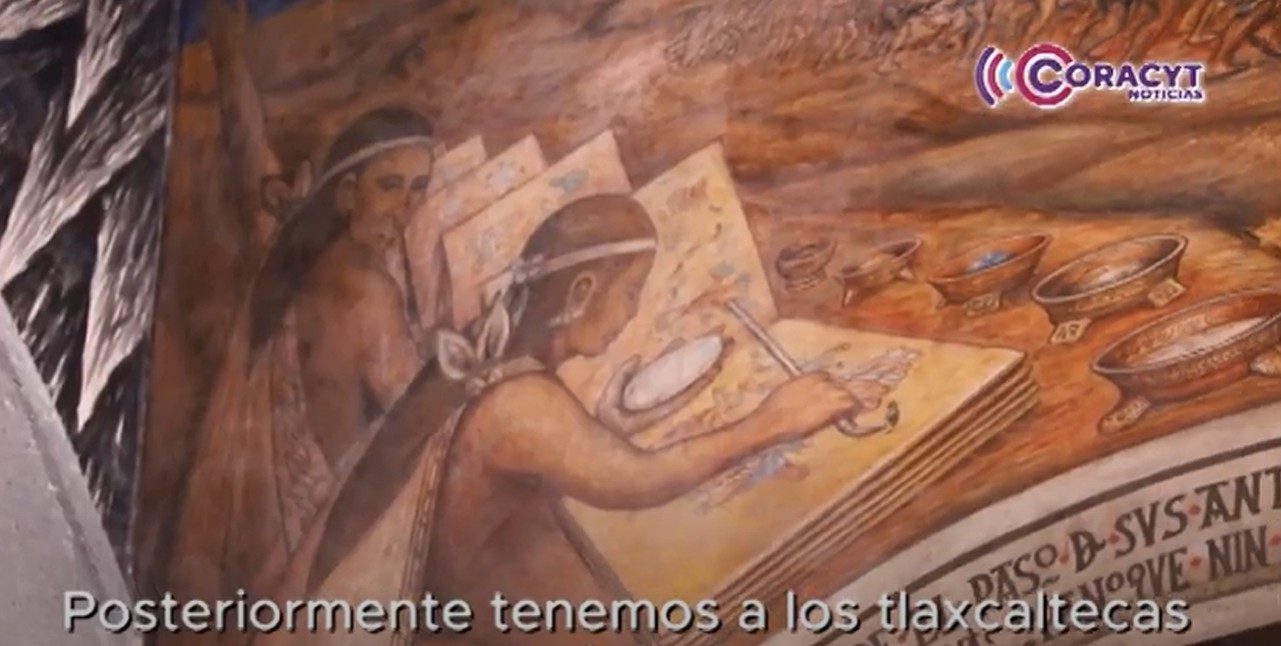 Maestro Desiderio Hernández Xochitiotzin narra la historia de Tlaxcala a través de audiovisual