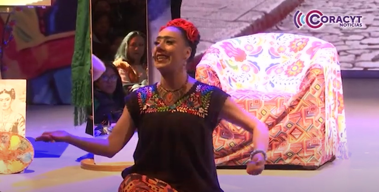 Un espectáculo visual y emotivo recreó la vida de Frida Kahlo