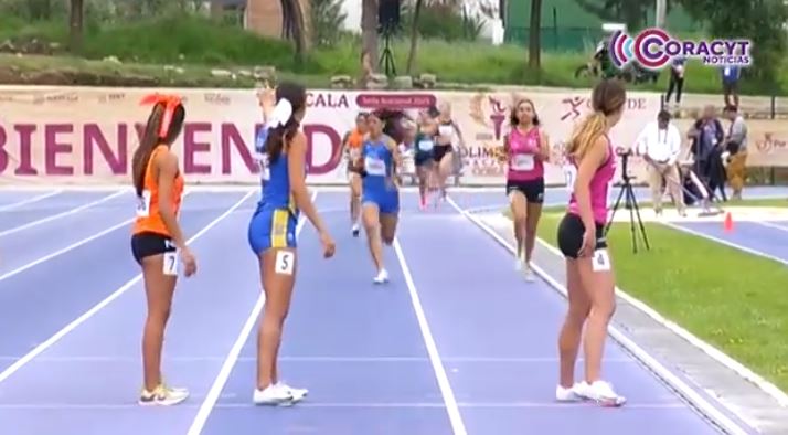 Shakti Asceneth Álvarez máxima ganadora del atletismo durante la Olimpiada Nacional 2025