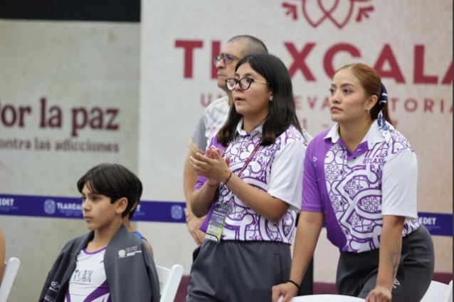 Es un deporte que disfruto cada vez que estoy en el aire: Frida Vanessa, gimnasta de trampolín 