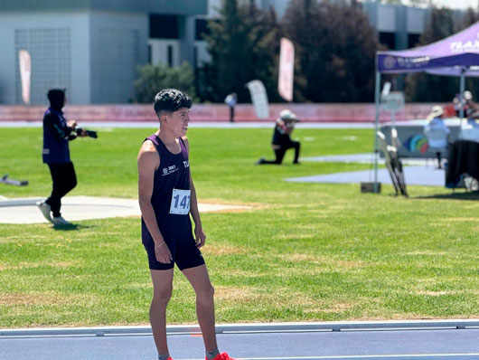 Yandel Huerta hace vibrar a Tlaxcala en atletismo