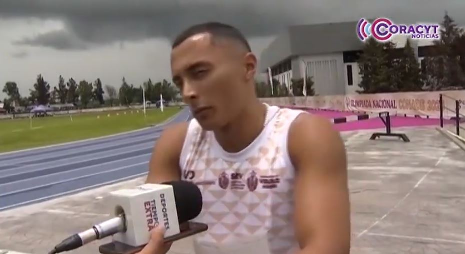 Jonathan Padilla es el campeón de los 100 metros planos Sub 23