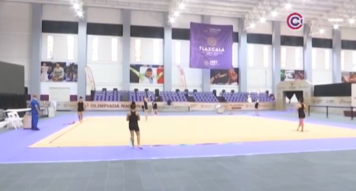 Iniciaron prácticas oficiales de gimnasia rítmica de la Olimpiada Nacional 2025