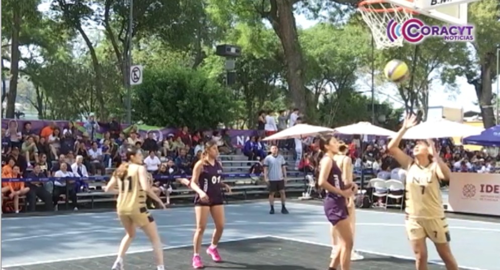 Tlaxcala cerró su participación en básquetbol 3x3 femenil de la Olimpiada Nacional 2025