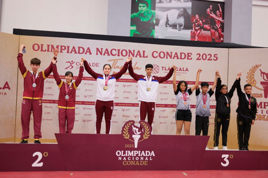 Cerró con broche de oro la disciplina de tenis de mesa de la Olimpiada Nacional Conade 2025