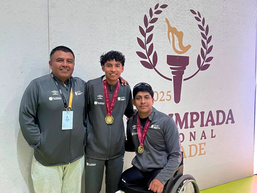 Tlaxcala conquista tres medallas de oro en la paralimpiada nacional 2025