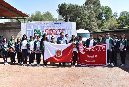 Estudiantes de CECyTE-Emsad representarán a Tlaxcala en Festival Académico Nacional en Yucatán