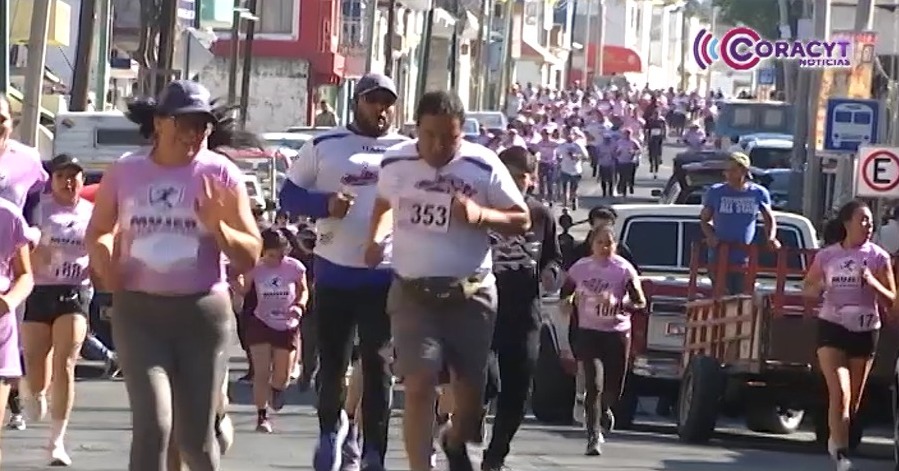Más de 500 corredores participaron en carrera atlética por el Día Internacional de la Mujer