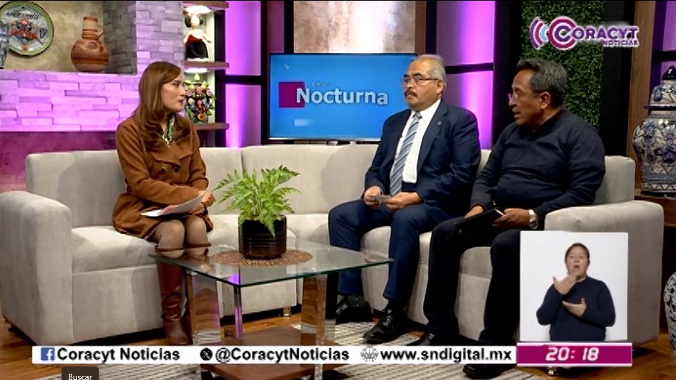 Entrevista con Darío Cuamatzi y David Juárez, Director y Coordinador Académico del Cecyte 20 Huiloapan