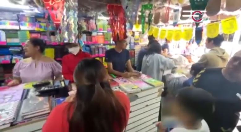 Papelerías de Tlaxcala reportan gran afluencia antes del regreso a clases