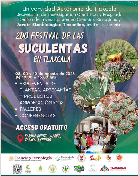 Segundo Festival de Suculenta impulsado por la UATx