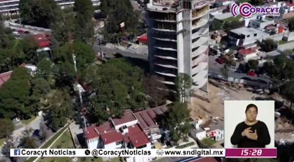 Registra “Torre de Rectoría” un avance del 90 % en su edificación