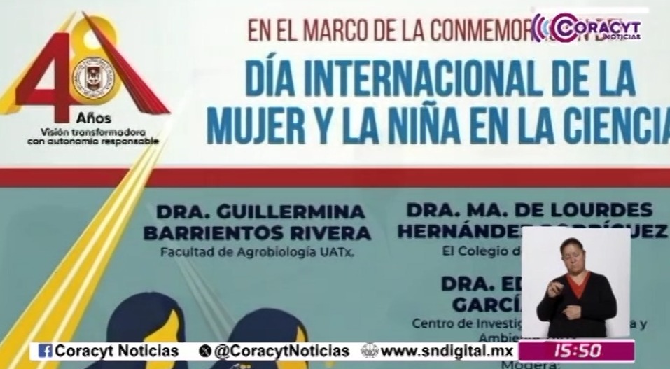 Conmemoró UATx el “Día Internacional de la Mujer y la Niña en la Ciencia”