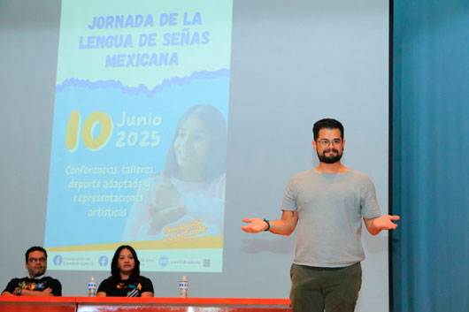 Jornada de Lengua de Señas Mexicana en la UATx