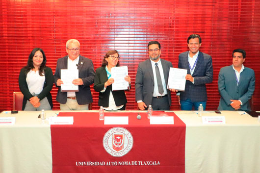Signan convenio de colaboración UATx y SEPE para atender Necesidades Educativas Especificas en Casa