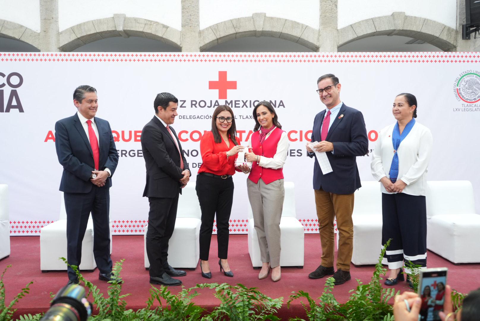 Inicia Cruz Roja Tlaxcala la Colecta Nacional 2025 en el Congreso del Estado