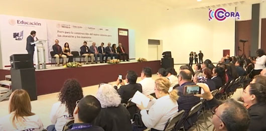 Contribuyen docentes tlaxcaltecas en la creación del Nuevo Sistema de contratación y promoción