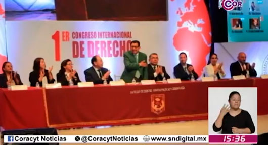 Inició el 1er Congreso Mundial de Derecho en la UATx