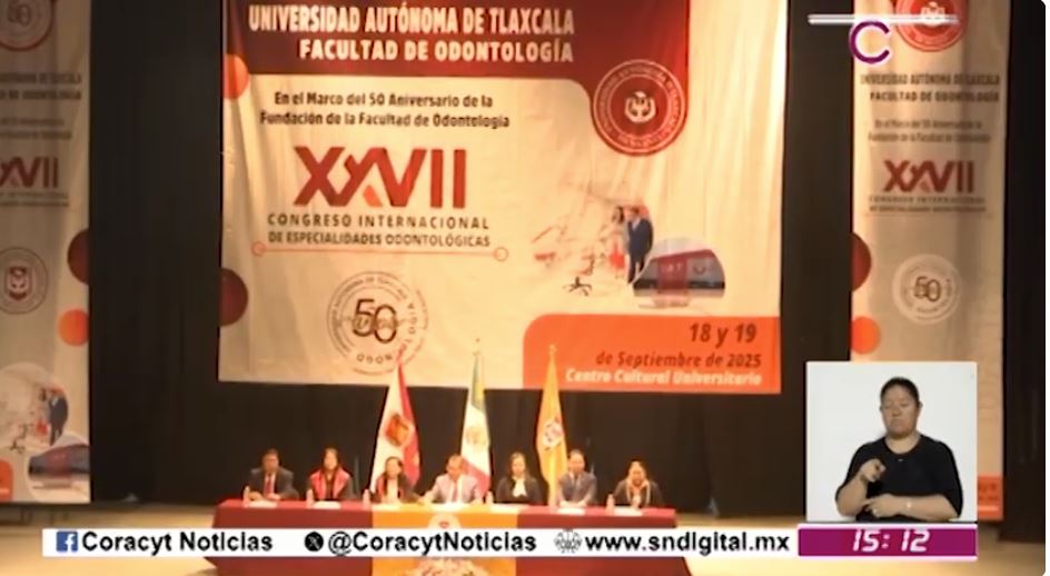 Conmemora Facultad de Odontología de la UATx medio siglo de creación con evento de talla internacional