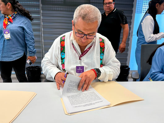 La SEPE-USET cumple pliego petitorio anual de alumnas de la escuela Normal Rural “Benito Juárez”