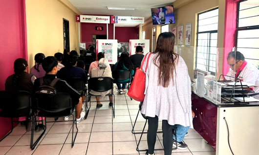 Módulo fijo del INE en San Pablo del Monte cambió de domicilio; barrio de San Miguel, nueva ubicación 