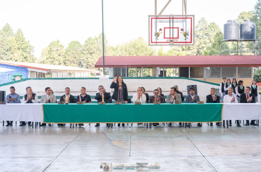 Promueven TSJE la Justicia Alternativa entre estudiantes de secundaria de Xicohtzinco