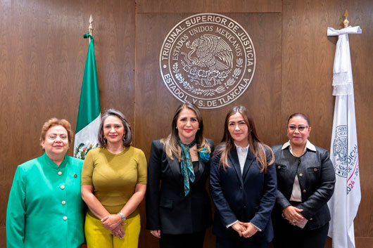 Fortalecen Poder Judicial y SMET trabajo a favor de las mujeres y NNA