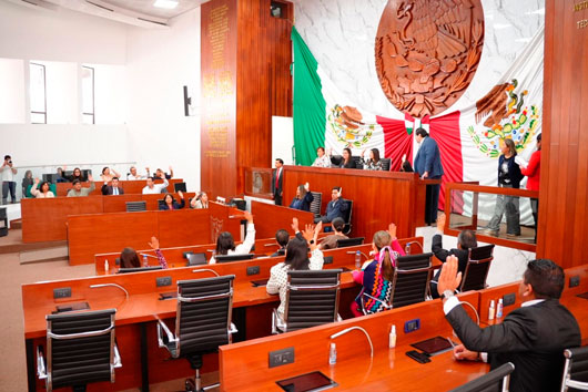 Eligen legisladores a integrantes de la Mesa Directiva para el primer periodo ordinario del segundo año de ejercicio legal