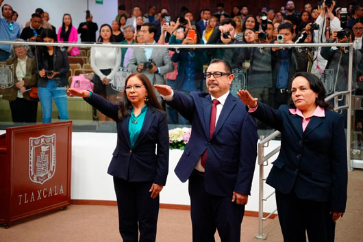 Rinden protesta integrantes del Poder Judicial de Tlaxcala y del Órgano de Administración Judicial