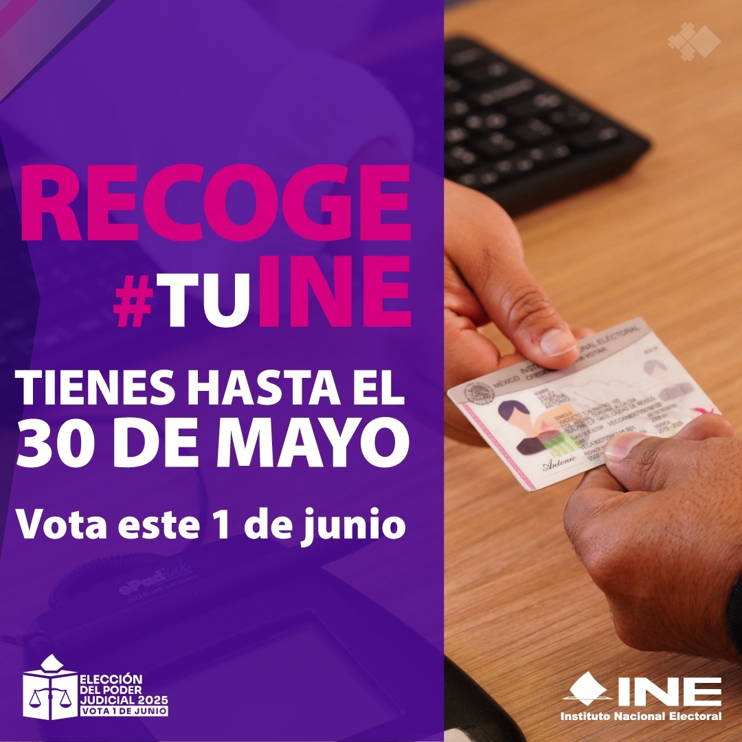 Pendientes de recoger 1,416 credenciales; 30 de mayo, plazo para acudir por ellas: INE Tlaxcala 