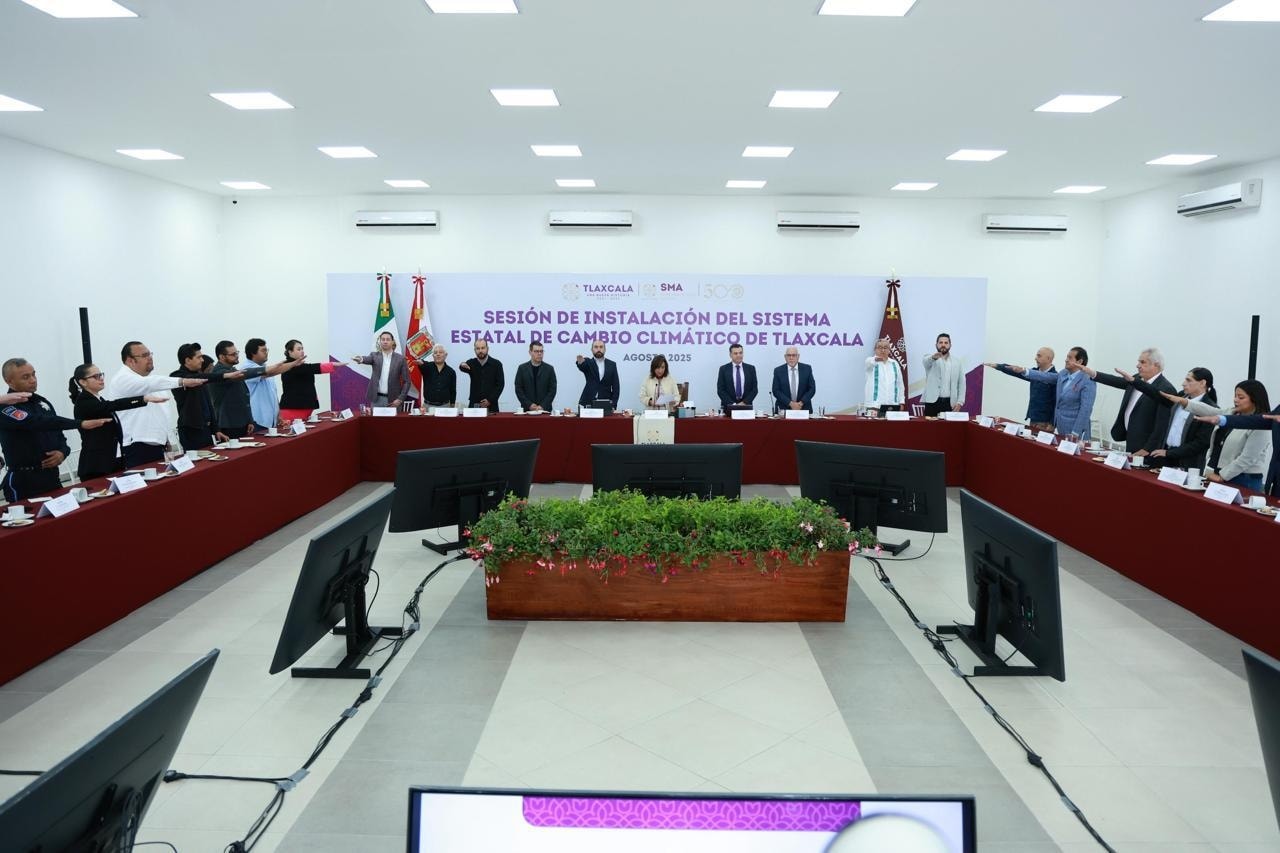 Gobierno de Tlaxcala instala Sistema Estatal de Cambio Climático