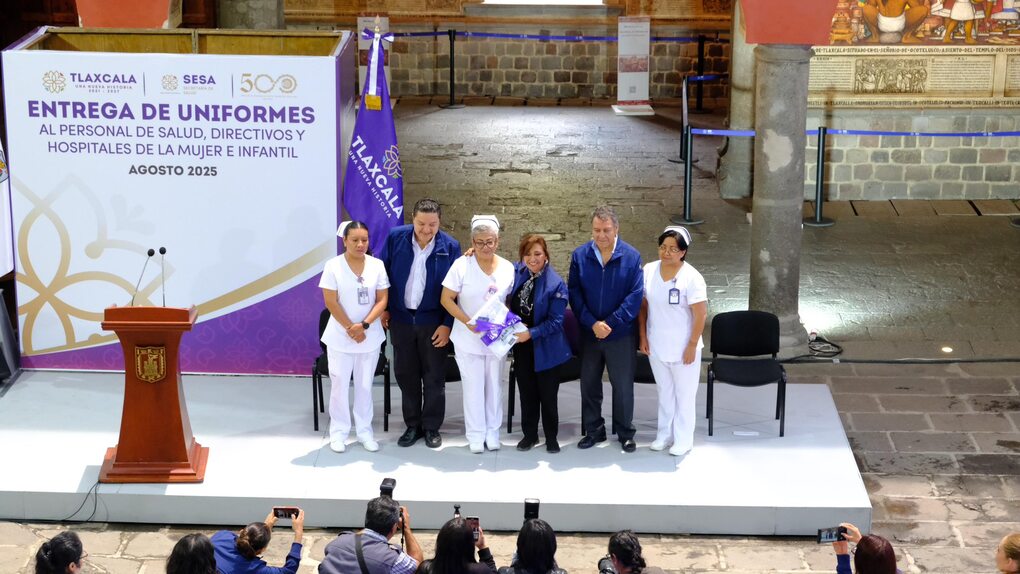 Recibirá Tlaxcala siete tráileres con medicamentos para fortalecer el sistema de salud