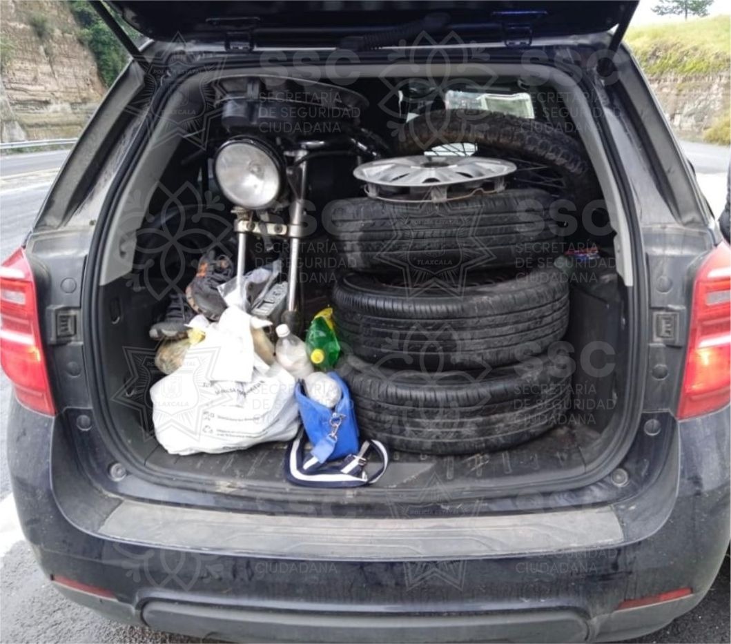 Recupera SSC camioneta con reporte de robo y asegura a tres personas en Sanctórum