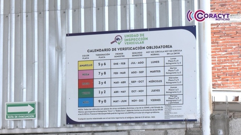 Iniciaron acciones de verificación en Tlaxcala para reducir la contaminación